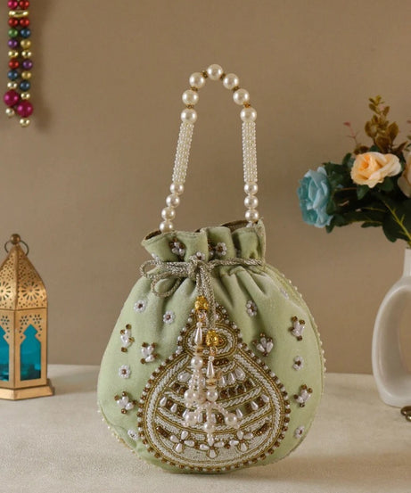 Designer Round Potli Bag