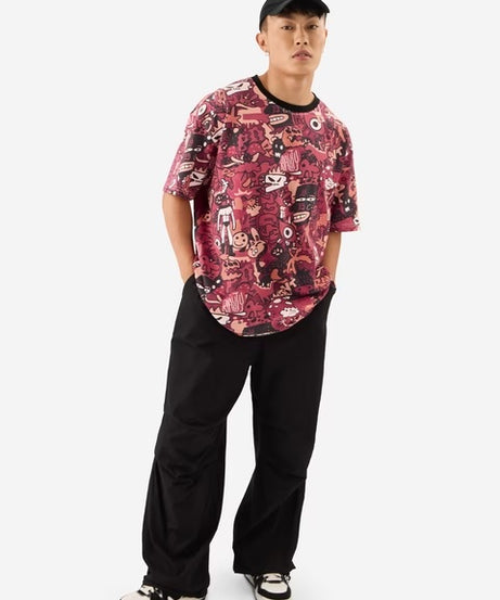 Scribbles Oversized T-Shirts