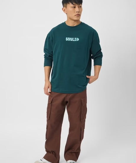 Luminous Oversized Full Sleeve T-Shirts
