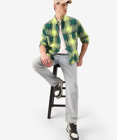 Plaid Gulf Coast Men Utility Shirts