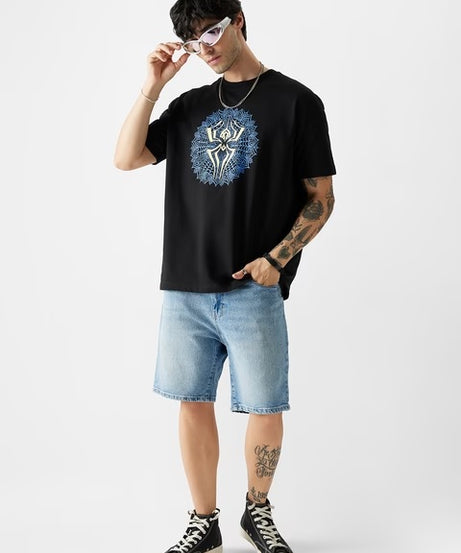 Spider-Man Pavitr Prabhakar Oversized T-Shirts