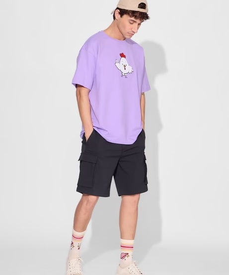 Poker Face Oversized T-Shirts