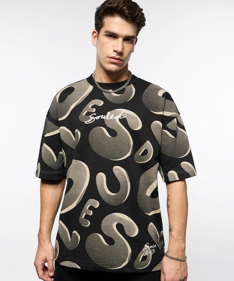 Waves Super Oversized T-Shirts