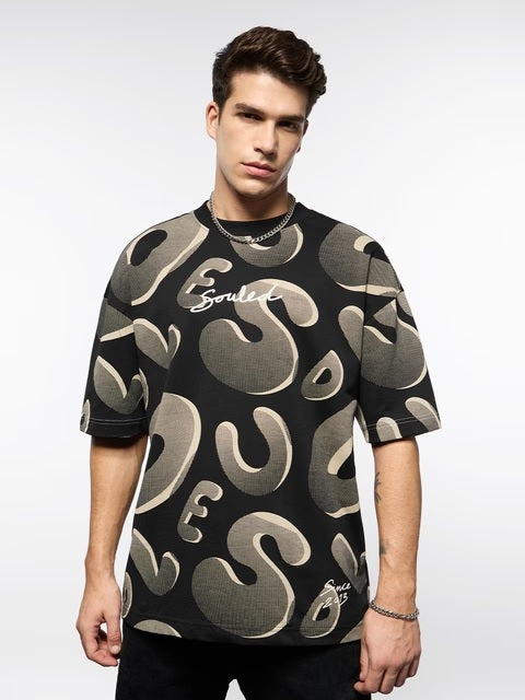 Waves Super Oversized T-Shirts