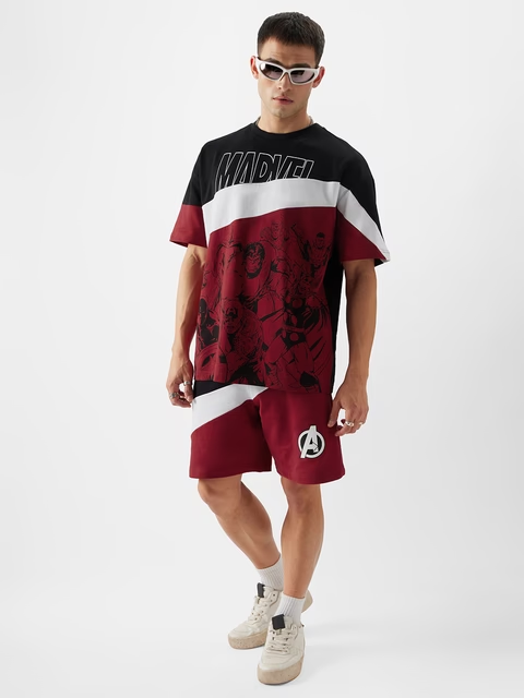 Avengers The Heroes Oversized T-Shirts