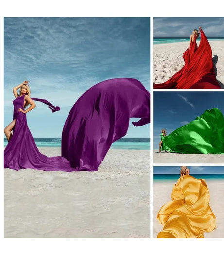 Custom Flying Dress Adjustable Size for Long Flying Dress Photography Dress