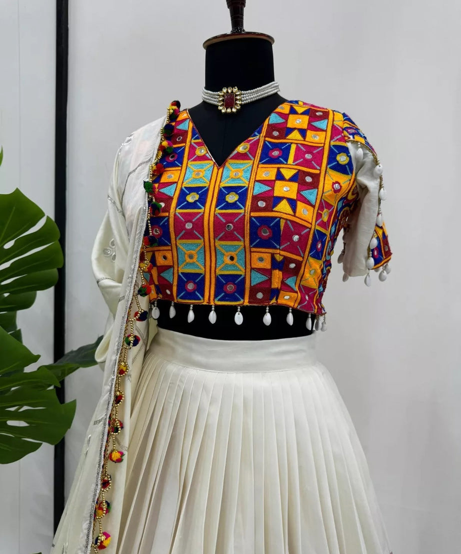 Rayon Digital Print Lehenga Blouse & Dupatta