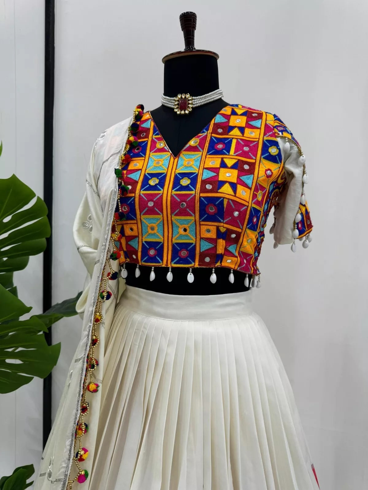 Rayon Digital Print Lehenga Blouse & Dupatta