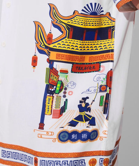 Samurai Holiday Shirts