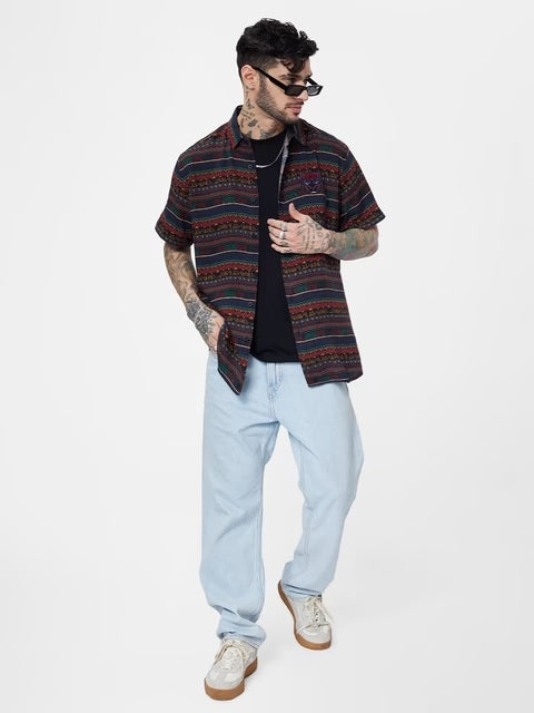 Black Panther Pattern Holiday Shirts