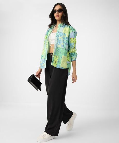 Paisley Women Boyfriend Shirts