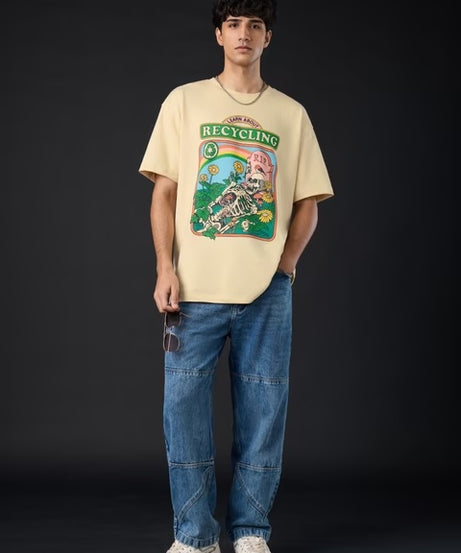Steven Rhodes Recycling Oversized T-Shirts