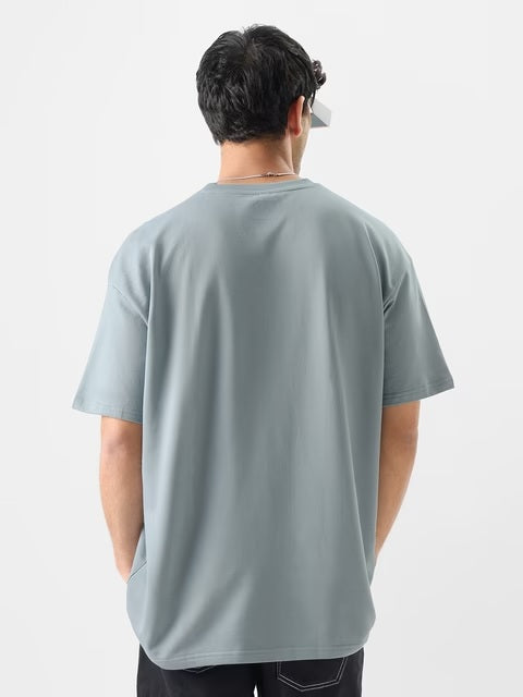Slate Grey Oversized T-Shirts