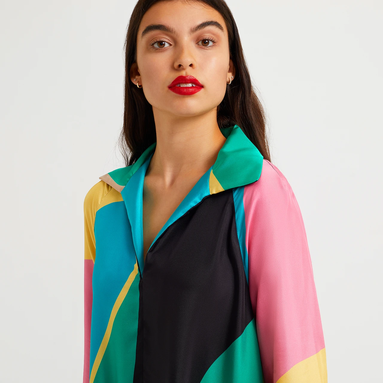 French Crepe Kaftan - Elegant and Flowing Maxi Dress Women's Caftan