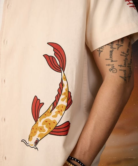 So Koi Half Sleeve Shirts