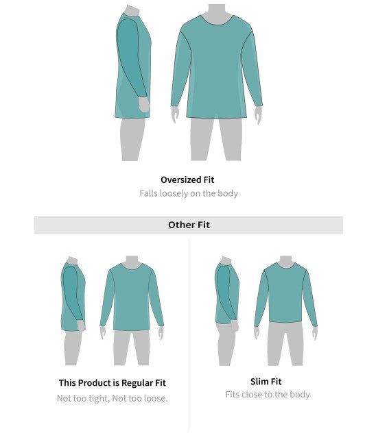 TSS Originals Luminous Oversized Full Sleeve T-Shirts