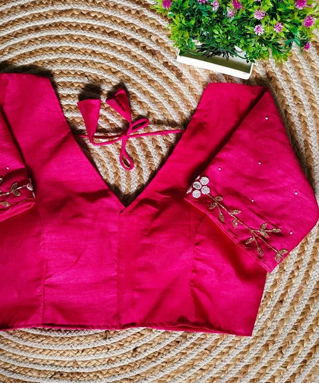 Assami Silk Saree Blouse