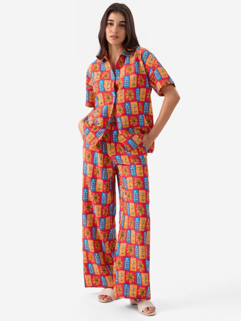 Floral Fusion Women Shirts