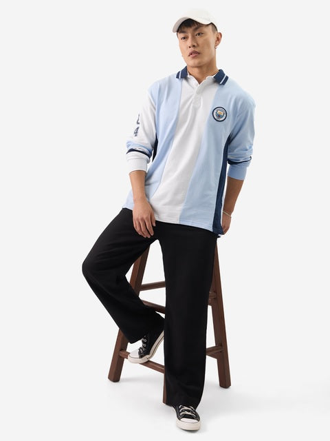 Manchester City Champs Forever Men Rugby Polos T-shirt