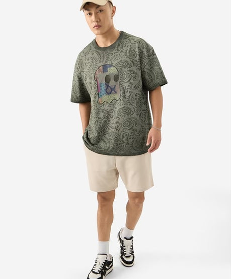 Paisley Oversized T-Shirts