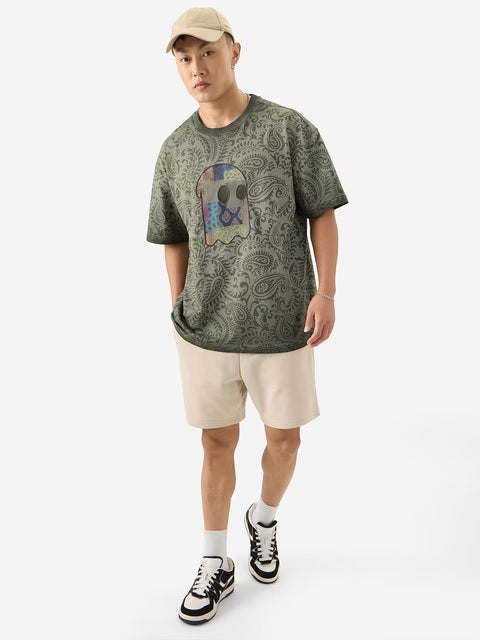 Paisley Oversized T-Shirts