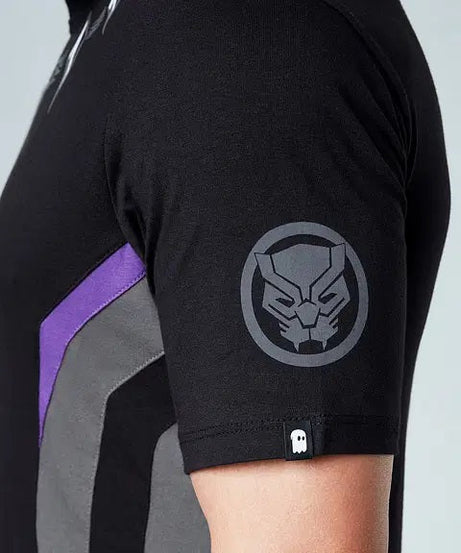 Black Panther For T'Challa Drop Cut T-Shirts