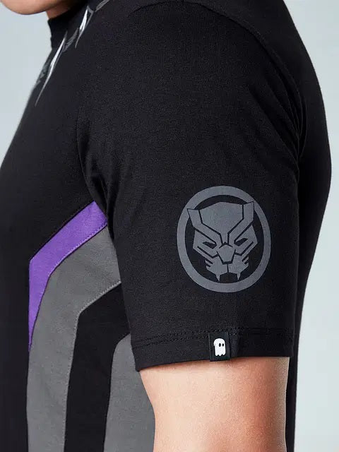 Black Panther For T'Challa Drop Cut T-Shirts