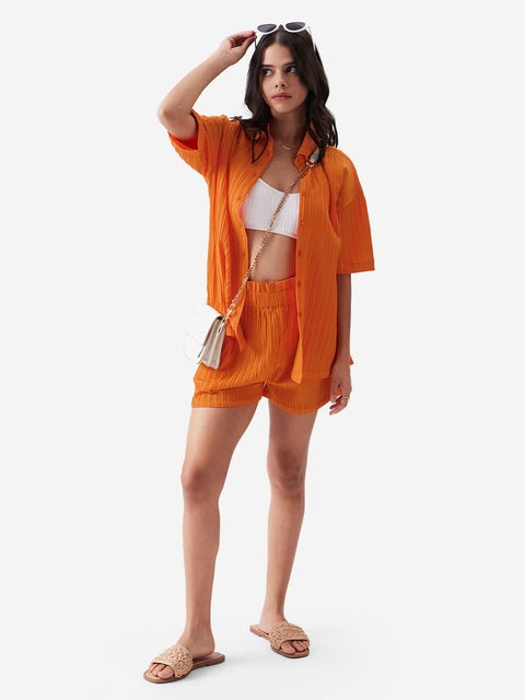 Calming Sunset Women Boyfriend Shirts