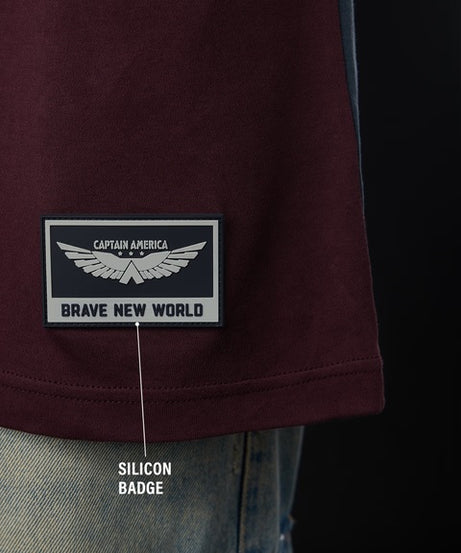 Captain America Soldier Suit Oversized T-Shirts