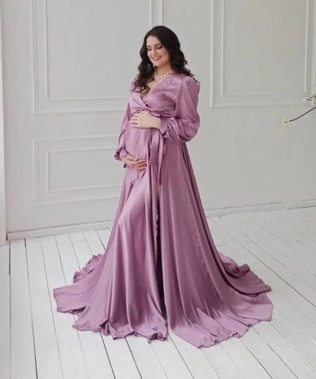 Elegant Convertible Satin Formal Gown | Multiway Maxi Dress