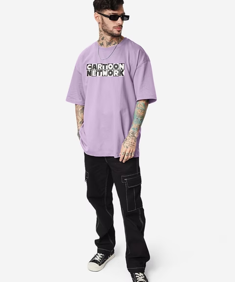 Johnny Bravo Hunk Alert Oversized T-Shirts