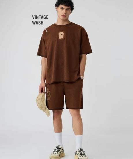 Mr. Souls (Brown) Oversized T-Shirts