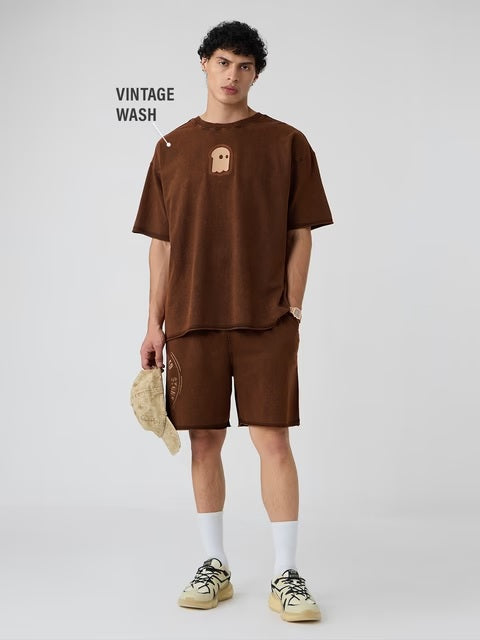 Mr. Souls (Brown) Oversized T-Shirts