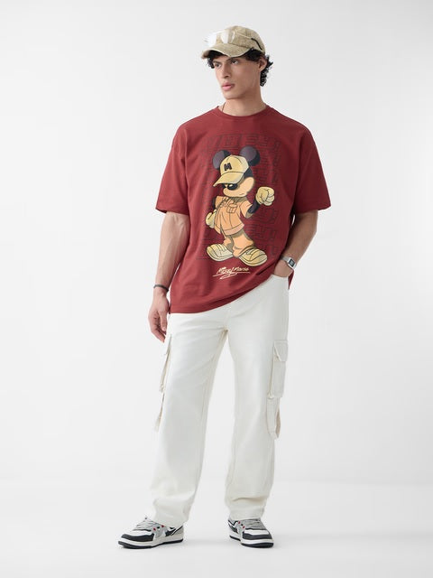 Mickey Mouse Obey Oversized T-Shirts