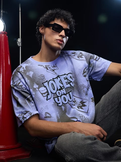 Joker Jokes On You Oversized T-Shirts