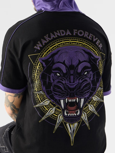 Black Panther Wakanda Forever Hooded T-Shirts