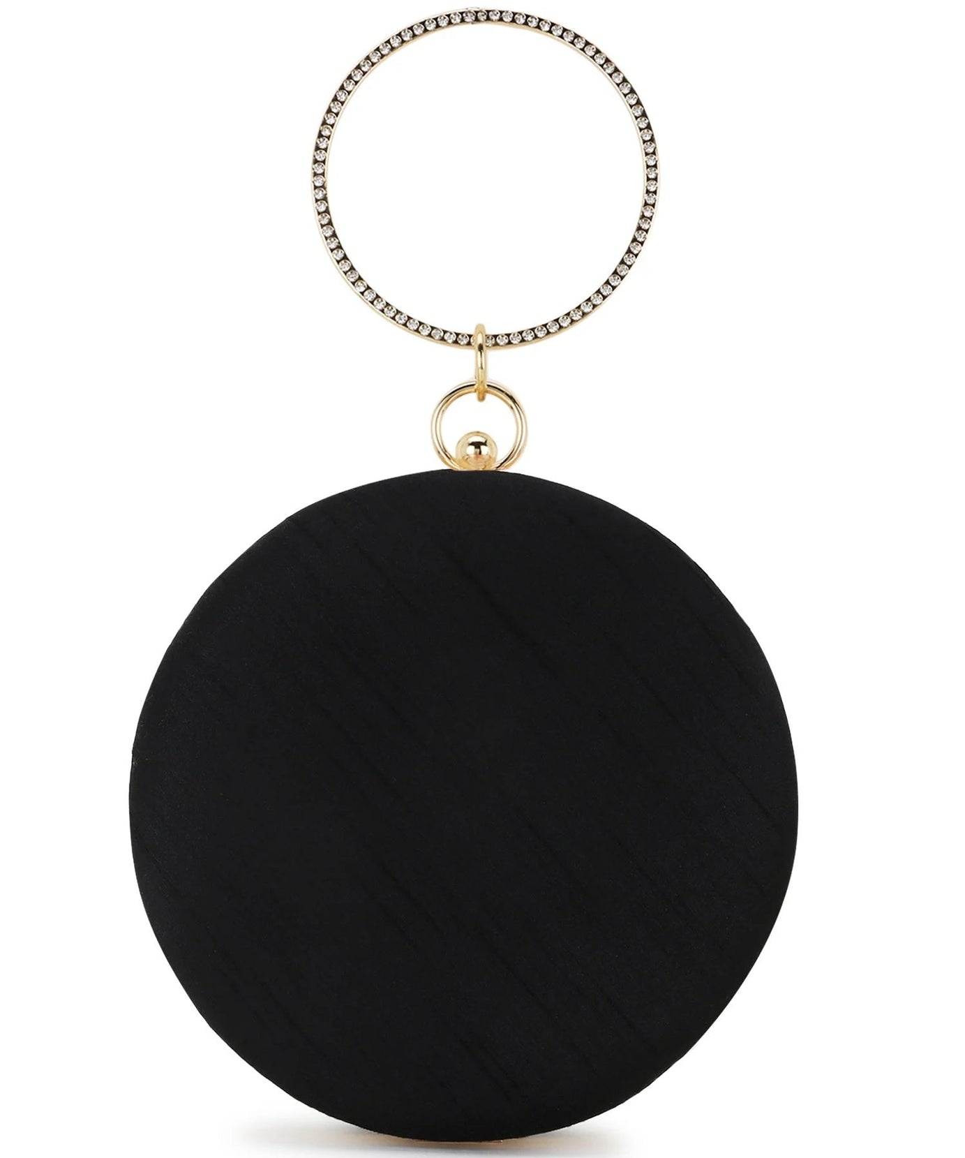 Gala Floral Emroidered Faux Silk Clutch