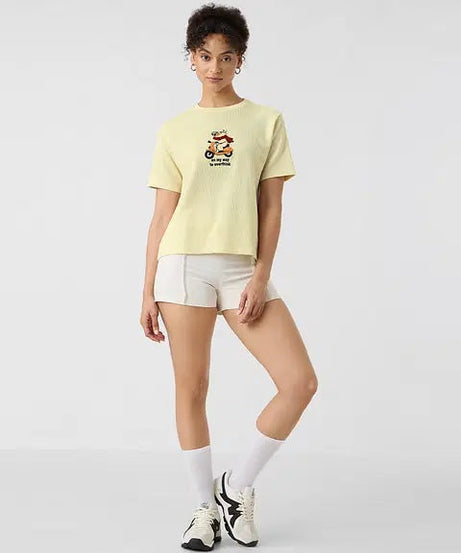 Textured T-Shirt On My Way To Overthink Women Relaxed Fit T-Shirt