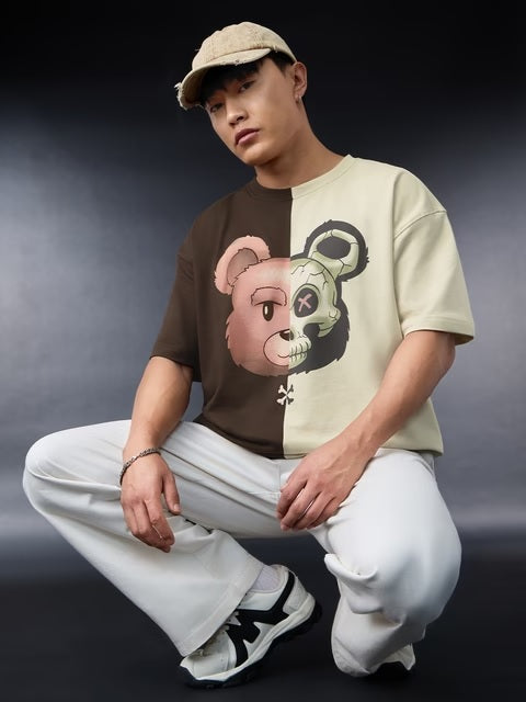 Ted The Stoner Split Oversized T-Shirts