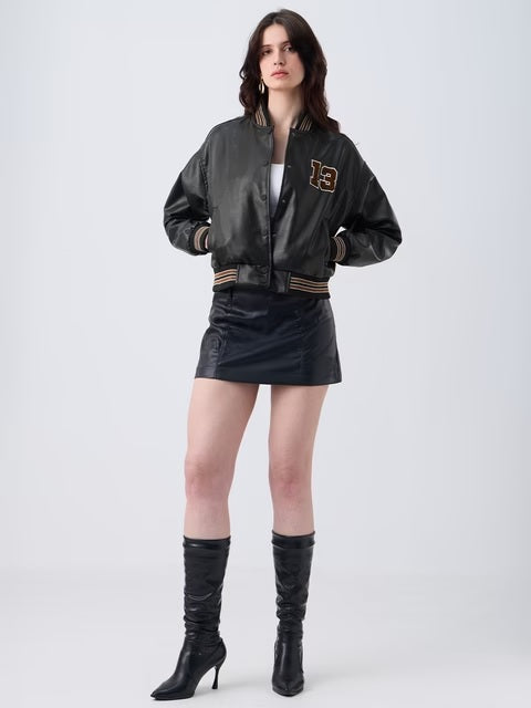 Phantom Women Oversized Varsity Jackets