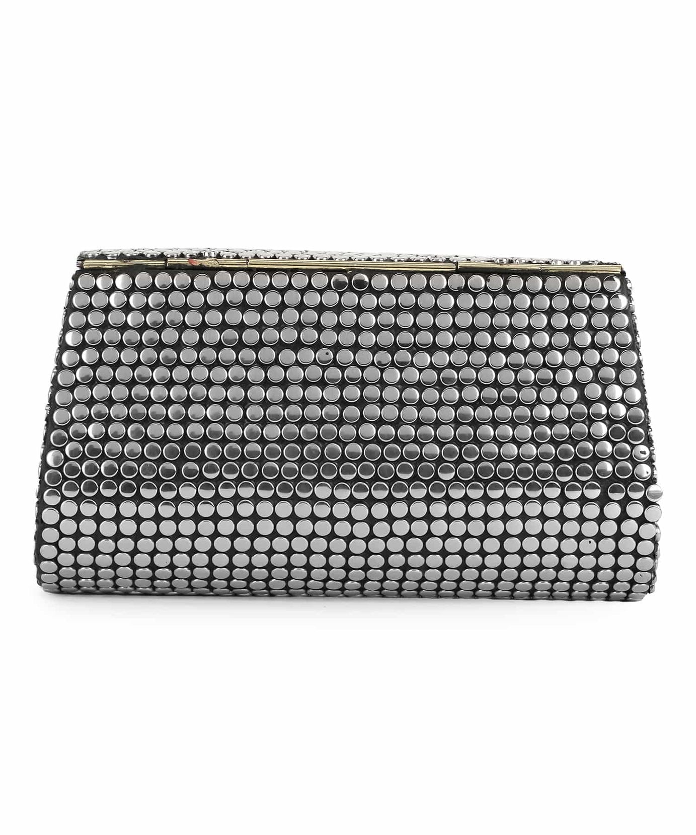 Mosaic Metal Botanical Mosaic Clutch