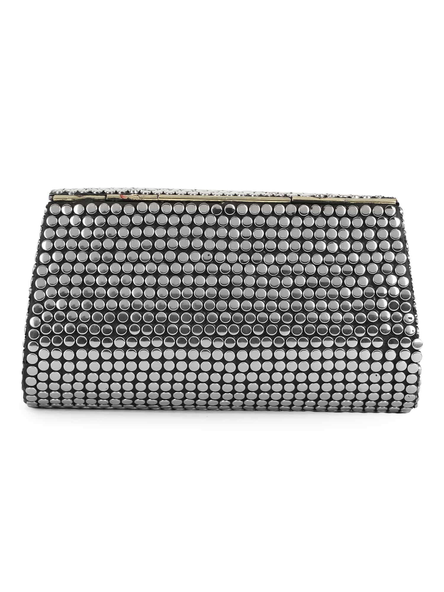 Mosaic Metal Botanical Mosaic Clutch