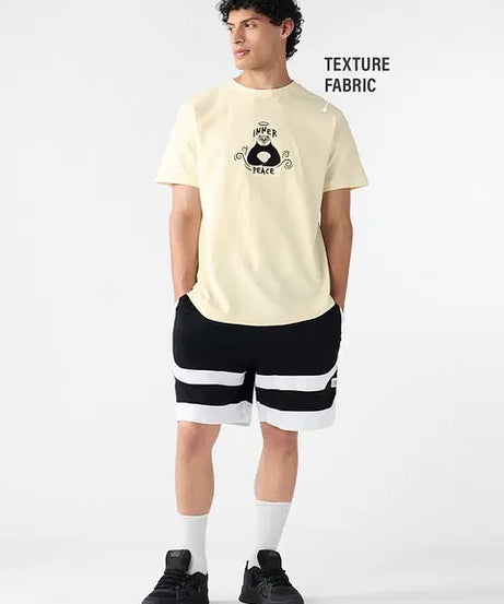 Textured Kung Fu Panda Peace T-Shirts