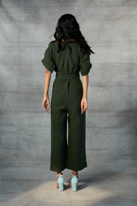 Linen Wrapped Jumpsuit