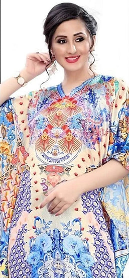 Kaftan Dress for Women Free size Bathing Suit Cover up Caftan Maxi Beach Dresses