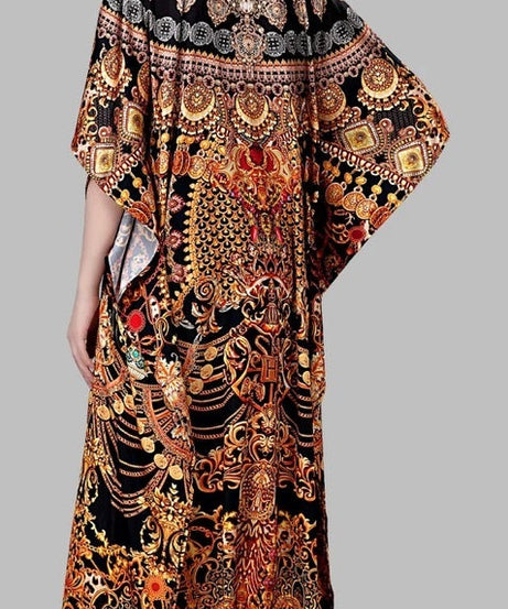 Kaftan Dress For Women Long Free size Summer Beach Maxi Dress For Ladies