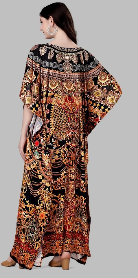 Kaftan Dress For Women Long Free size Summer Beach Maxi Dress For Ladies