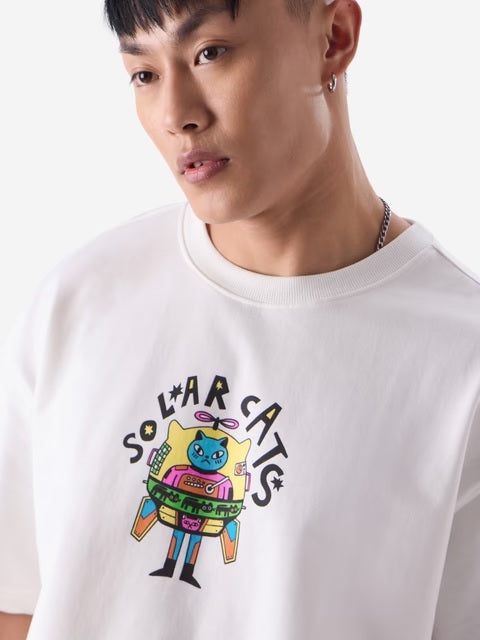 Solar Cats Oversized T-Shirts