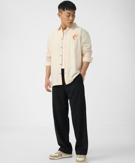 Shrimp Cocktail Men Relaxed Shirts