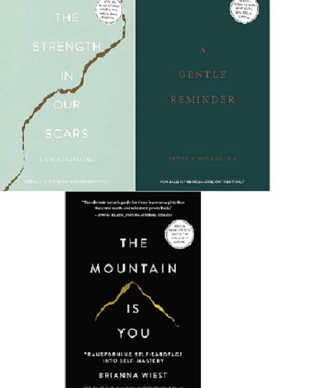 (COMBO PACK) A Gentle Reminder + The Strength In Our Scars +The Mountain Is You(Paperback)